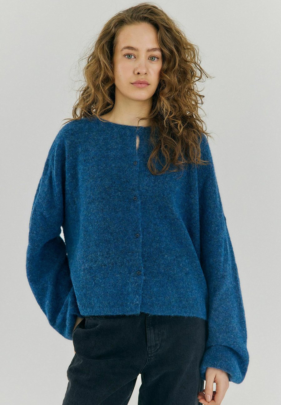 Кардиган NORR HALLI BUTTON, Teal